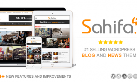 Sahifa – Responsive WordPress News,Magazine,Blog Theme v.5.2.0
