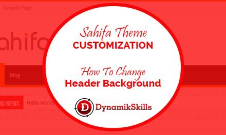 How to Customize Sahifa WordPress Theme Header